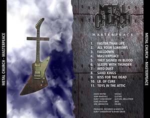 Metal Church CD backliner