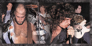 Metal Church Live inside photo collage